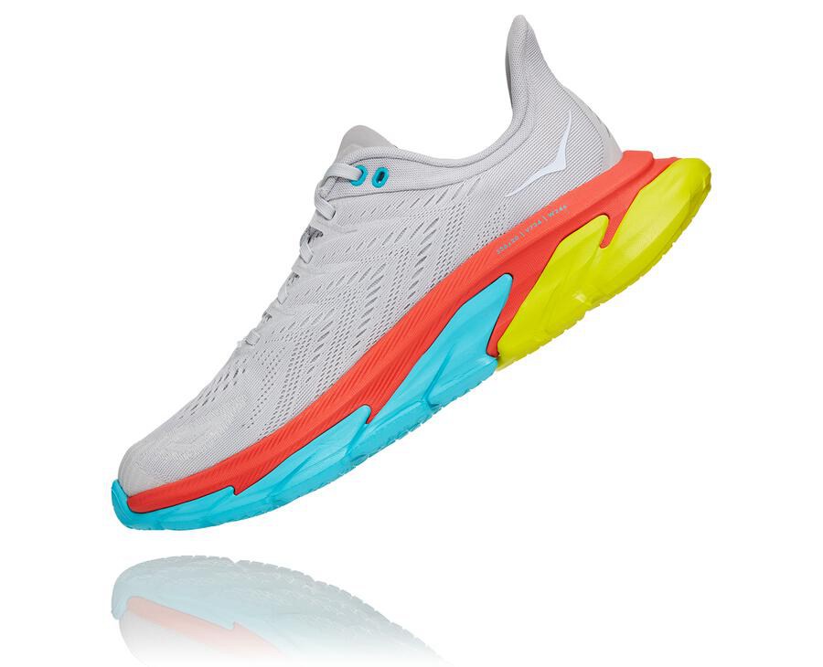 Hoka One One Hardloopschoenen Heren - Clifton Edge - Grijs - HL5843960